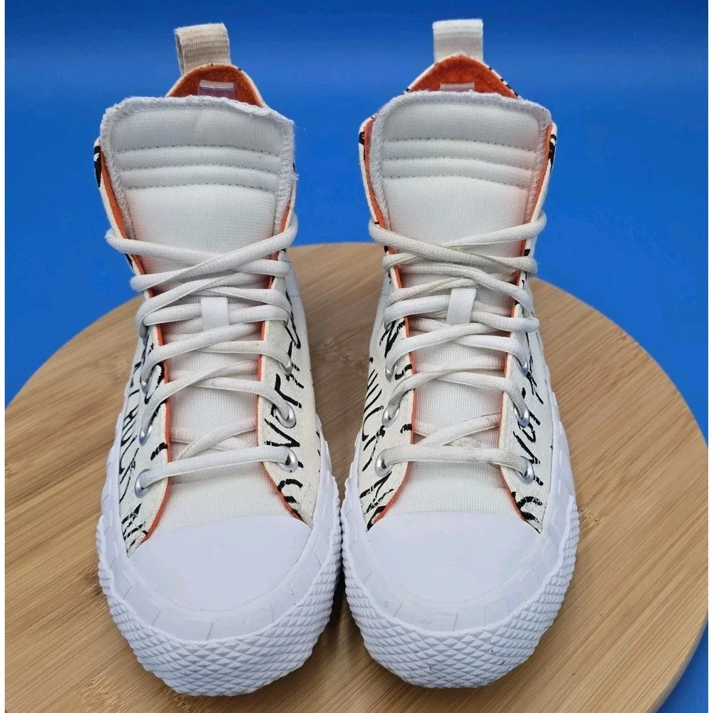 Converse‎ Hi UNT1TL3D Not a Chuck Mens/Kids  6 Athletic White Shoes Sneakers